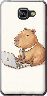 Чехол Funny Capybara CEO Working для Samsung Galaxy A5 (2016) A510F