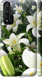 Чехол Белые лилии для Huawei Honor 20