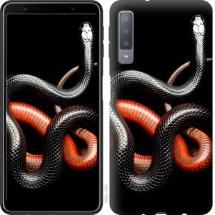 

Чохол Червоно-чорна змія на чорному тлі на Samsung Galaxy A7 (2018) A750F 679696