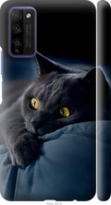 Чохол Димчастий кіт на Huawei Honor 30 Lite