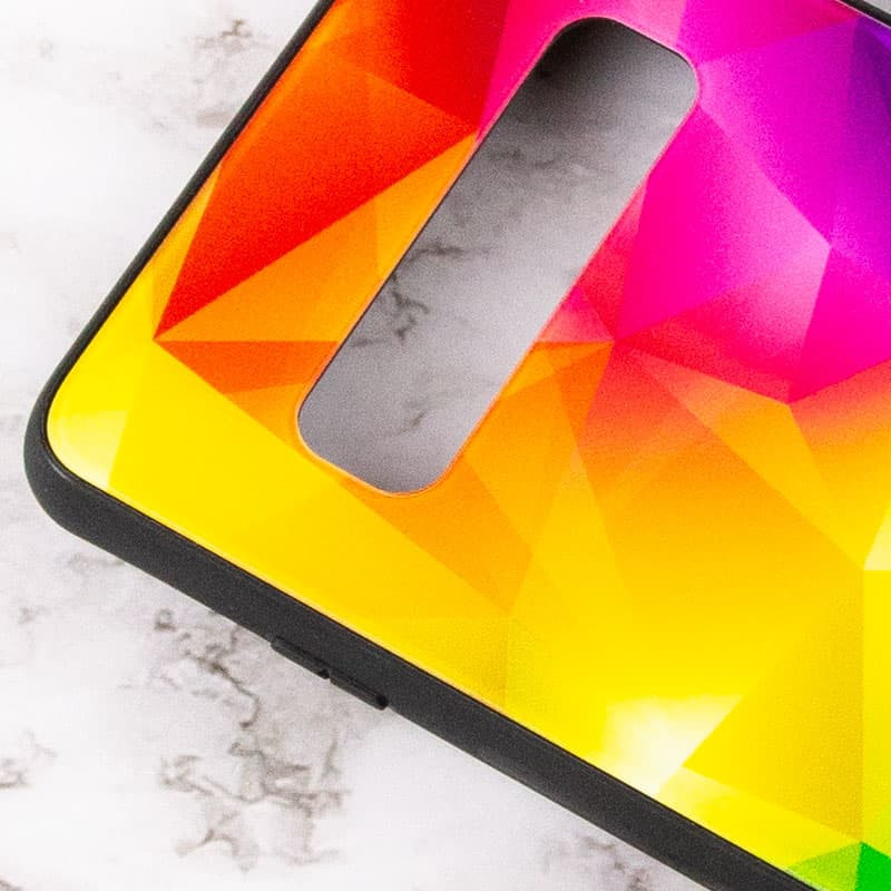 Фото TPU+Glass чохол Diversity на Samsung Galaxy S10+ (Rainbow) в маназині vchehle.ua