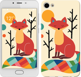 

Чехол Rainbow fox для Meizu U10 576994