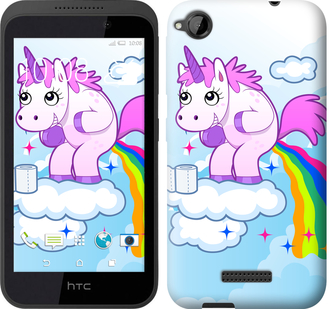 

Чехол Единорожка для HTC Desire 320 338629