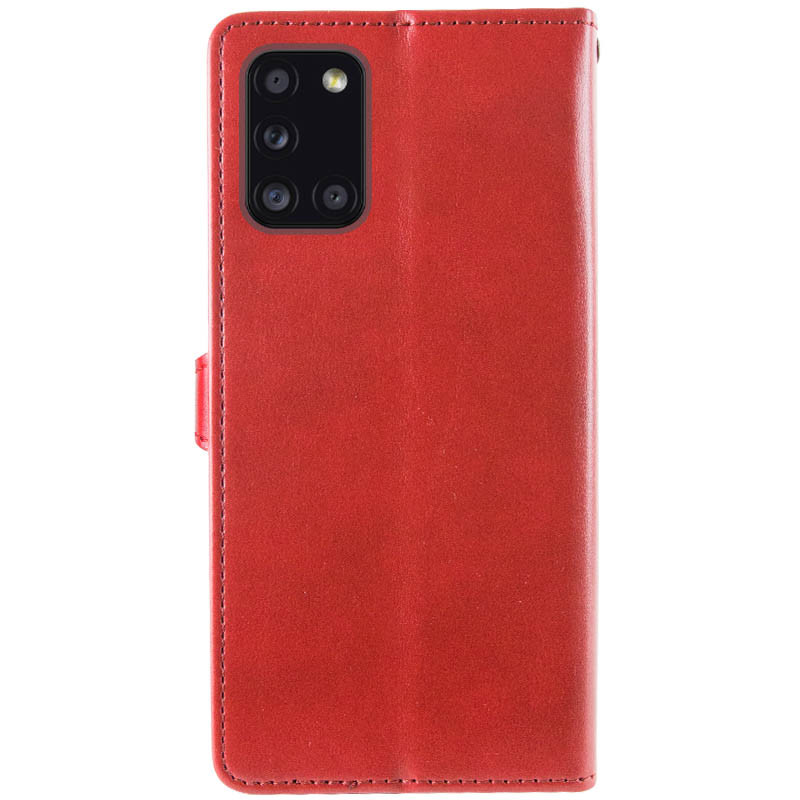 Заказать Кожаный чехол-книжка GETMAN Gallant (PU) для Samsung Galaxy A31 (Красный) на vchehle.ua