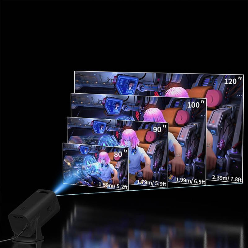 Фото Проектор 4k Android HP330 (Black) в маназині vchehle.ua