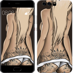 

Чохол Дівчина з татуюванням на Huawei P10 644416