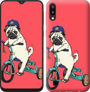 

Чохол Мопс на велосипеді на Samsung Galaxy A01 A015F 894820