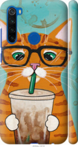 Чохол Зеленоокий кіт в окулярах на Xiaomi Redmi Note 8T