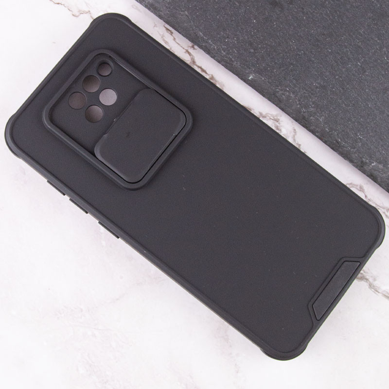 

TPU+PC чехол Lens series для Xiaomi Redmi Note 9 / Redmi 10X (Черный) 1213110