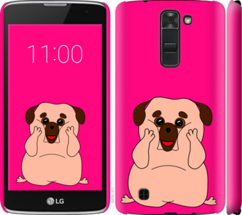 

Чехол Весёлый мопс для LG K7 928420
