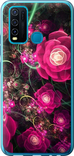 

Чехол Абстрактные цветы 3 для Vivo Y30 1625313