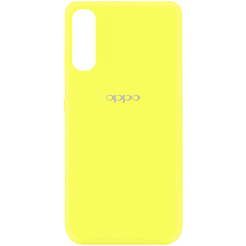 

Чехол Silicone Cover My Color Full Protective (A) для Oppo Find X2 (Желтый / Flash) 910880