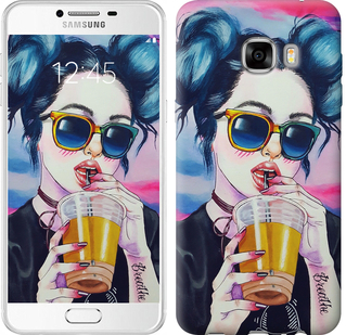 

Чохол Арт-дівчина в окулярах на Samsung Galaxy C7 C7000 246934