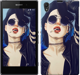 

Чехол Девушка на стиле для Sony Xperia Z1 C6902 643807