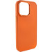 TPU чехол Bonbon Metal Style для Apple iPhone 14 Pro Max (6.7") (Оранжевый / Papaya)