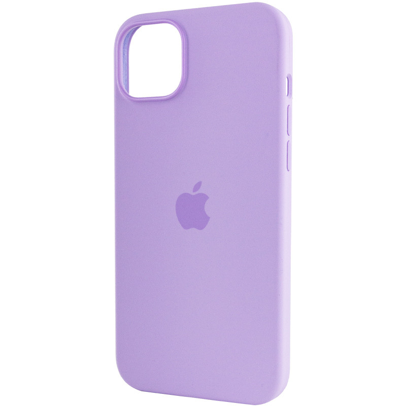 Заказать Чехол Silicone case (AAA) full with Magnetic Safe для Apple iPhone 14 Pro Max (6.7") (Сиреневый / Lilac) на vchehle.ua