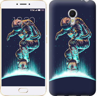 

Чохол Космонавт на скейтборді на Meizu MX6 591424