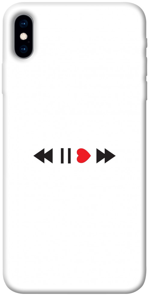 

Чехол Love music для iPhone X (5.8") 1098599