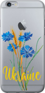 Чехол Ukraine v2 для iPhone 6 plus (5.5'')