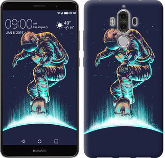 

Чехол Космонавт на скейтборде для Huawei Mate 9 591516