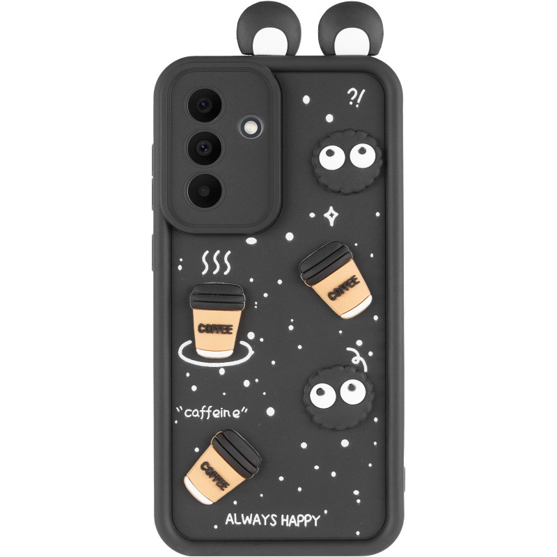 Фото Чохол TPU Toys Case with Ears на Samsung Galaxy A36 5G (Black) на vchehle.ua