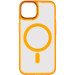 Чохол TPU Iris with Magnetic safe на Apple iPhone 12 Pro Max (6.7") (Помаранчевий)