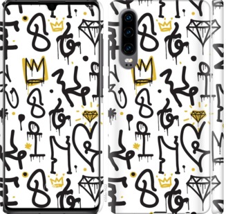 

Чехол Graffiti art для Huawei P30 745446