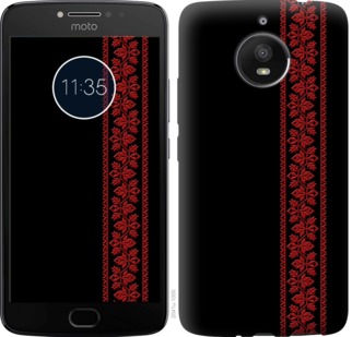 Чехол Вышиванка 53 для Motorola Moto E4 Plus