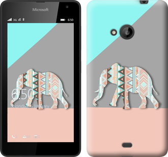 

Чехол Узорчатый слон для Microsoft Lumia 535 224875