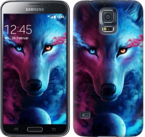 Чохол Арт-вовк на Samsung Galaxy S5 g900h