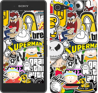 

Чехол Popular logos для Sony Xperia E3 D2202 628016