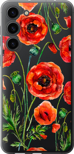 

Чехол Нарисованные маки для Samsung Galaxy S23 Plus 1633882