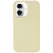 Чохол Silicone Case Full Protective (AA) NO LOGO на Apple iPhone 16 Plus (6.7") (Жовтий / Mellow Yellow)
