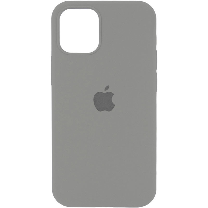 Чехол Silicone Case Full Protective (AA) для Apple iPhone 14 Pro (6.1") (Серый / Pewter)