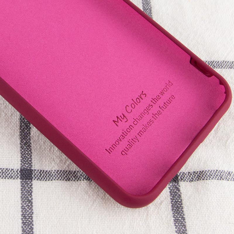 Фото Чохол Silicone Cover My Color Full Protective (A) на Xiaomi Mi 10T Lite / Redmi Note 9 Pro 5G (Бордовий / Marsala) на vchehle.ua