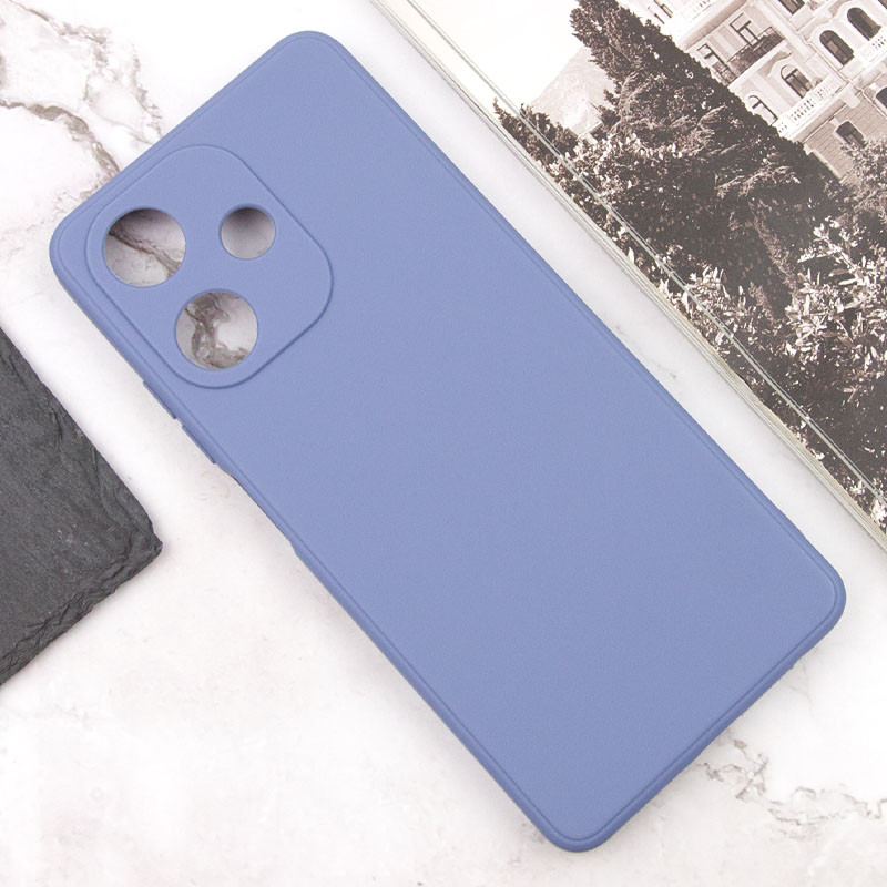 Фото Силиконовый чехол Candy Full Camera для Infinix Hot 30i (Голубой / Mist blue) на vchehle.ua