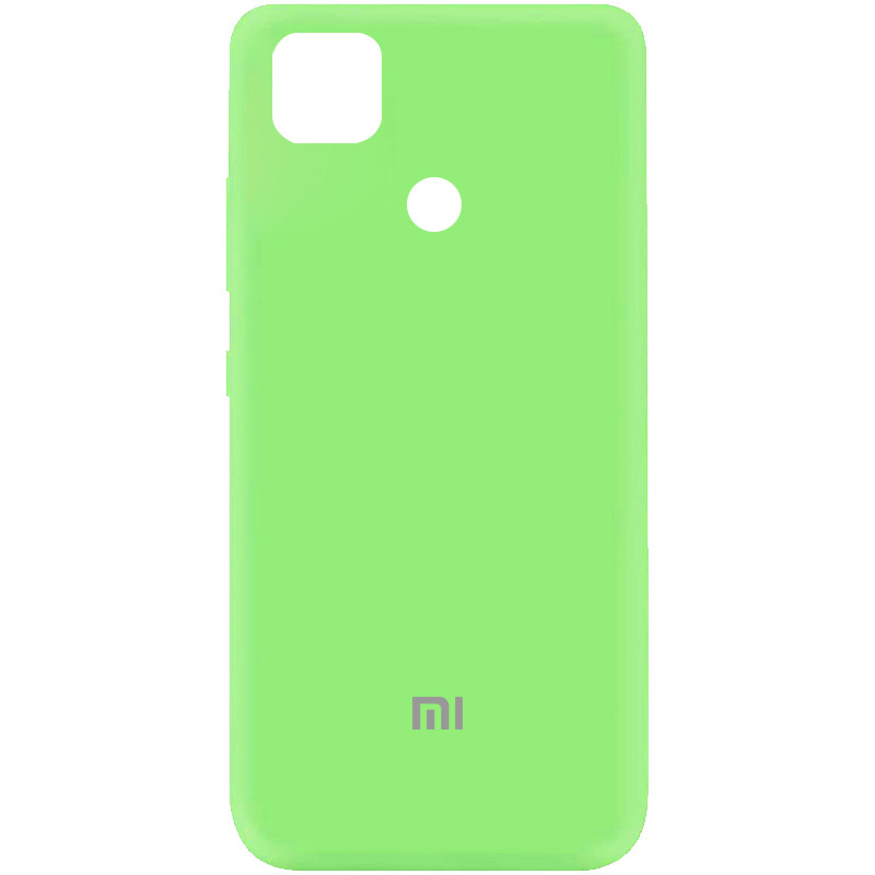 Чехол Silicone Cover My Color Full Protective (A) для Xiaomi Redmi 9C (Зеленый / Green)
