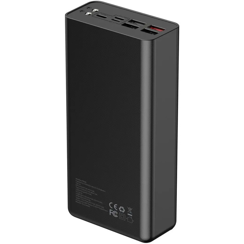 Купить Портативное ЗУ Power Bank HAVIT HV-PB56 QC+PD 40000 mAh (Black) на vchehle.ua