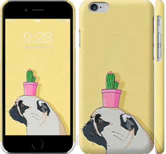 

Чехол Мопс с кактусом для iPhone 6s (4.7'') 795310