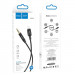 Купить Аудио кабель Aux Hoco UPA19 3.5mm to Lightning (1m) (Черный) на vchehle.ua