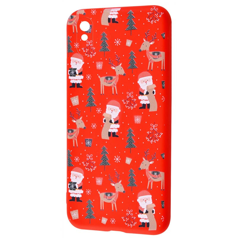 

TPU чохол WAVE Fancy на Xiaomi Redmi 9A (Santa Claus and Deer / Red) 1087656