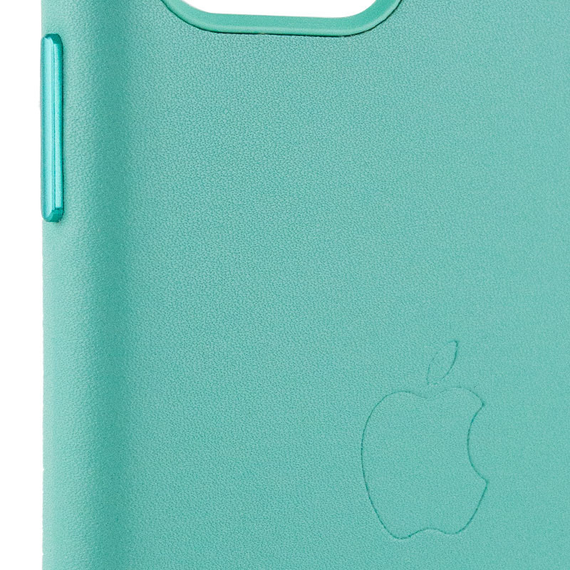 Фото Шкіряний чохол Leather Case (AA Plus) на Apple iPhone 11 Pro Max (6.5") (Ice) на vchehle.ua