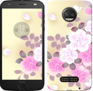 

Чехол Японские цветы для Motorola Moto Z3 Play 674388