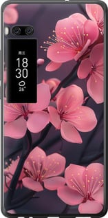 Чехол Пурпурная сакура для Meizu Pro 7 Plus
