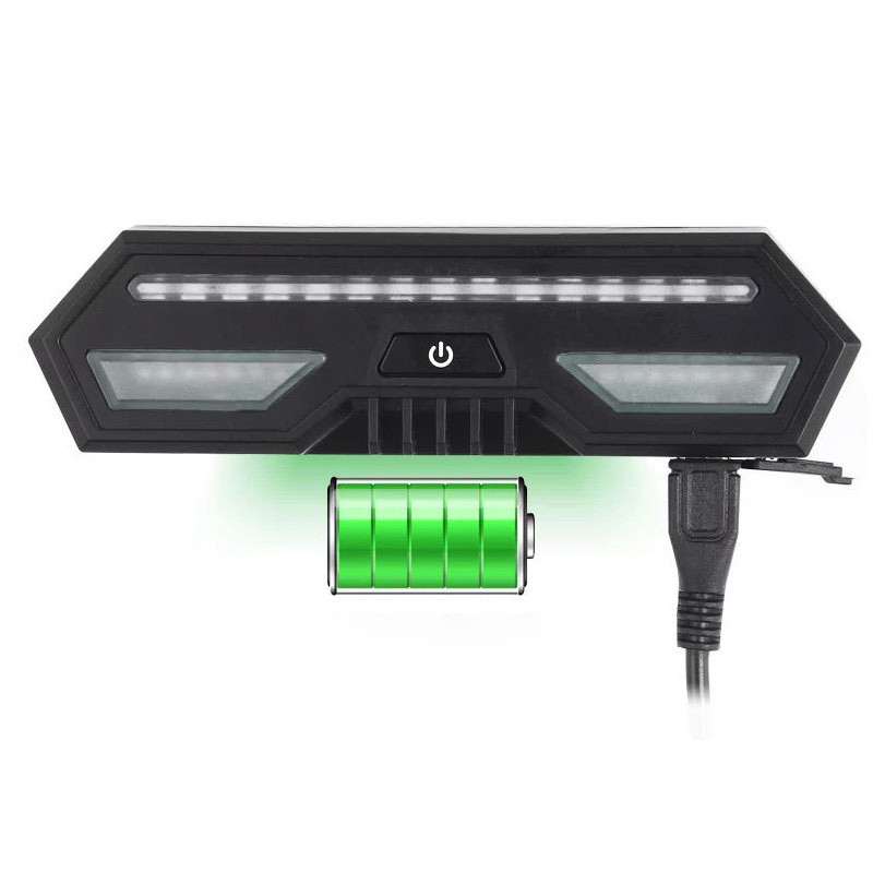 Трекер GPS велосипедний V03B Bike Tacker+Auto Tail Light 2in1 SIM (4GLTE+3GWCDMA+2GGSM) 140/2400mAh (Black) в магазині vchehle.ua