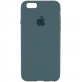 Чохол Silicone Case Full Protective (AA) на Apple iPhone 6/6s (4.7") (Зелений / Pine green)