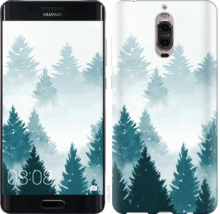 

Чехол Акварельные Елки для Huawei Mate 9 Pro 862837