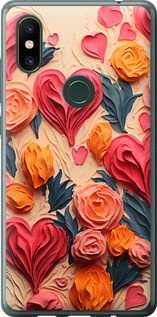 

Чехол Сердечки 3 для Xiaomi Mi Mix 2s 1645296
