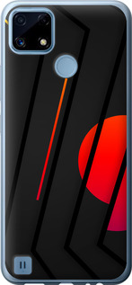 Чехол Разноцветные полосы для Realme C21