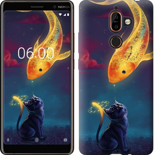 

Чехол Кошкин сон для Nokia 7 Plus 646584